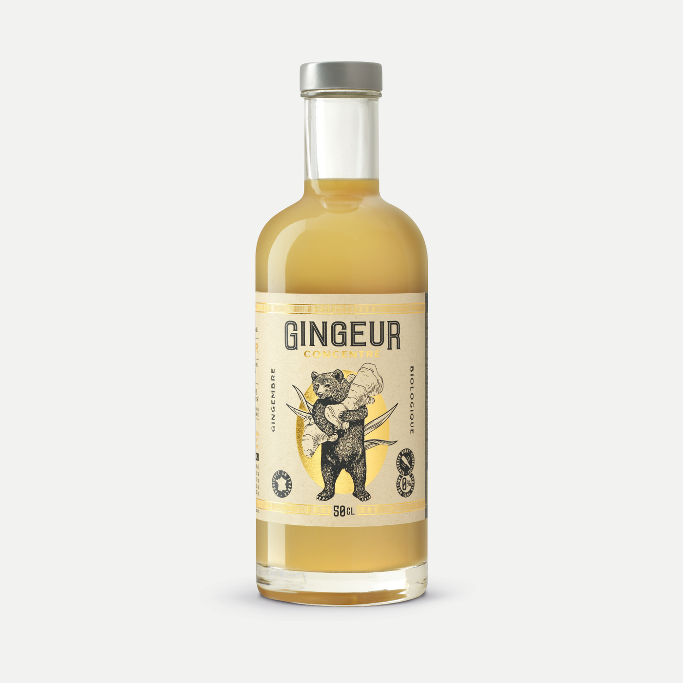 Concentré De Gingembre Bio Original 50cl